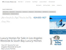 Tablet Screenshot of la-luxury-homes.com